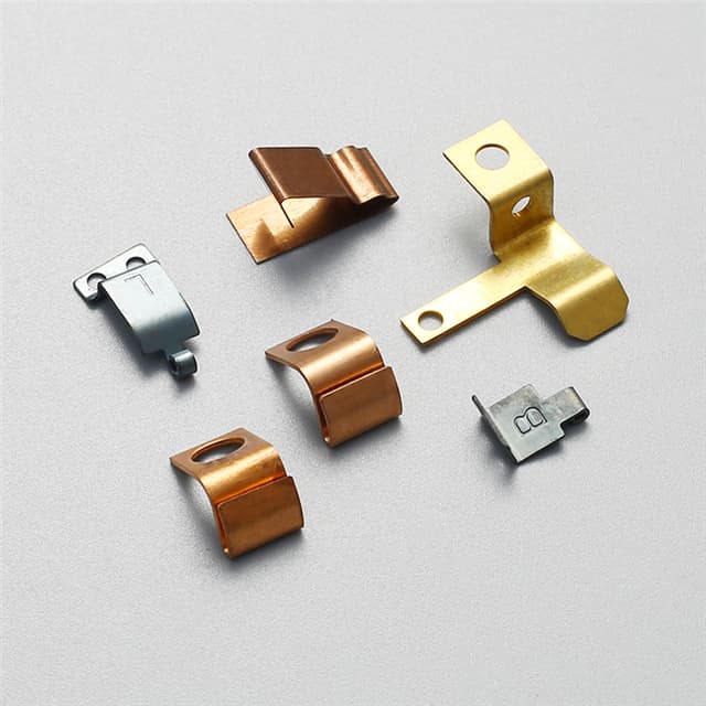 Stamped brass and copper parts