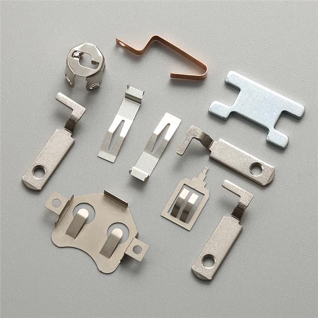 Complex shaped stamped clips