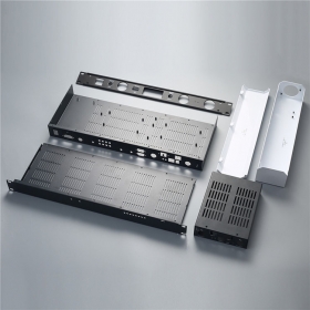 Branded Multi-Color Sheet Metal Enclosures for Your Product Line