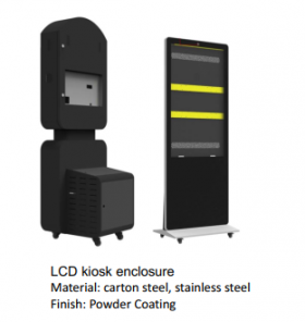 Custom Metal Enclosures for Display Screen Devices and Touch Terminals