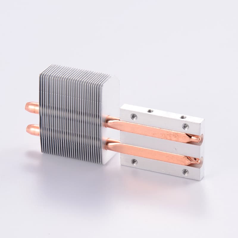 double pipe embedded cooler