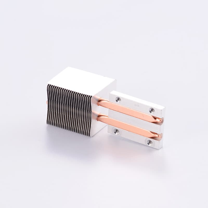 press-fit heatpipe fin