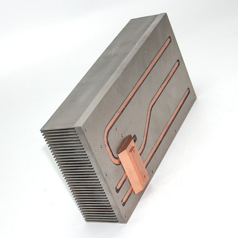 CNC finned cooler
