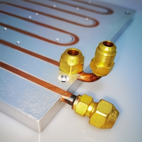 Custom Copper Cold Plates for Liquid Cooling