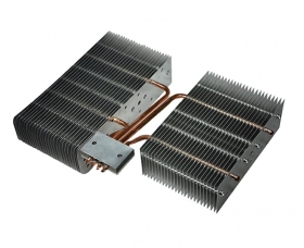 Custom Large Heatpipe Heat Sink for High-Power Cooling