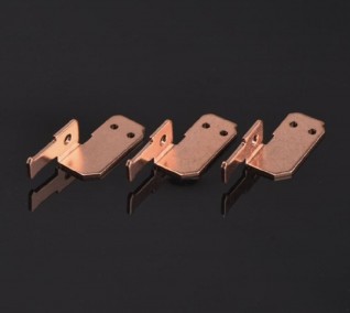 Copper stamped terminal sample 7
