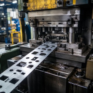 Progressive die tooling