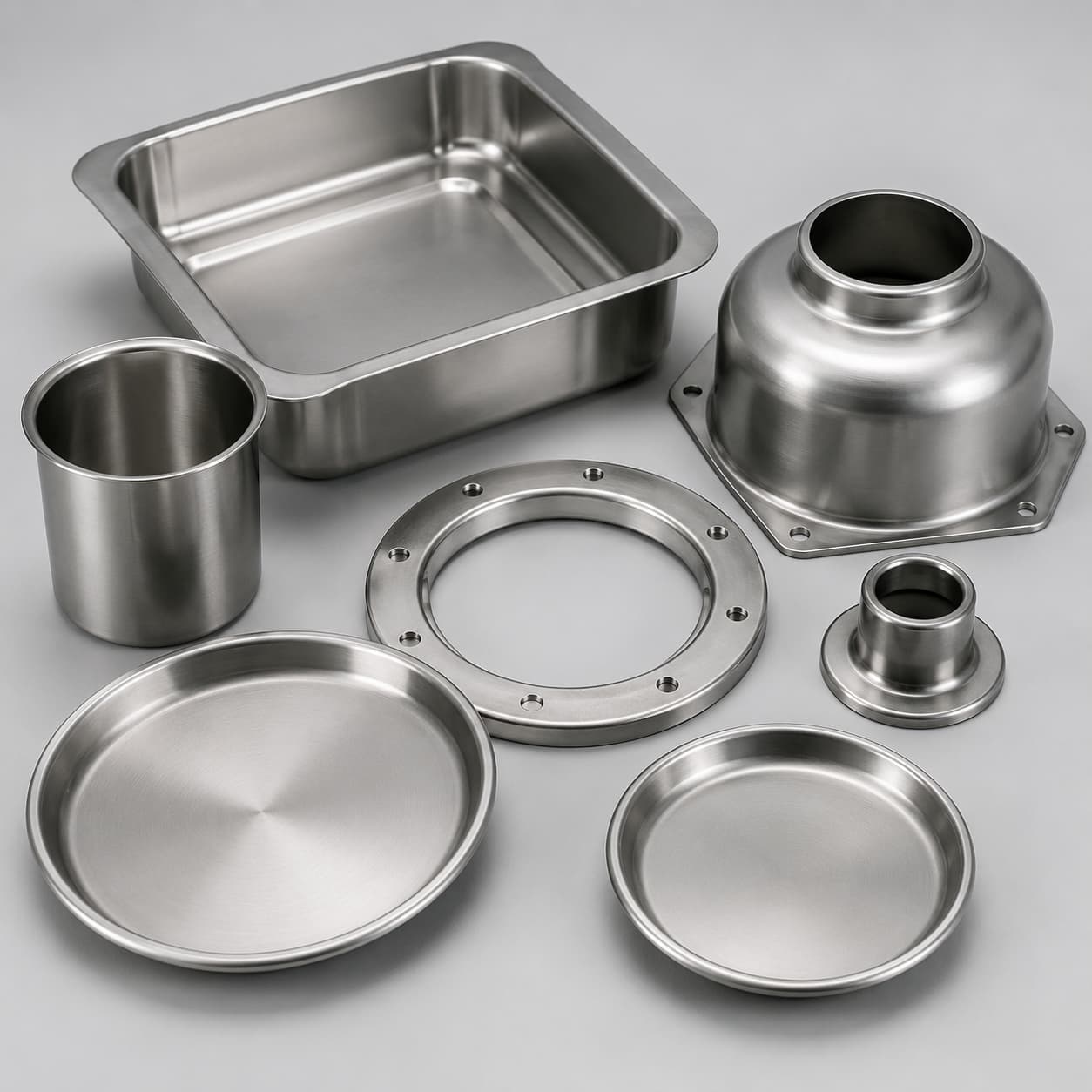 deep drawn metal stamping parts