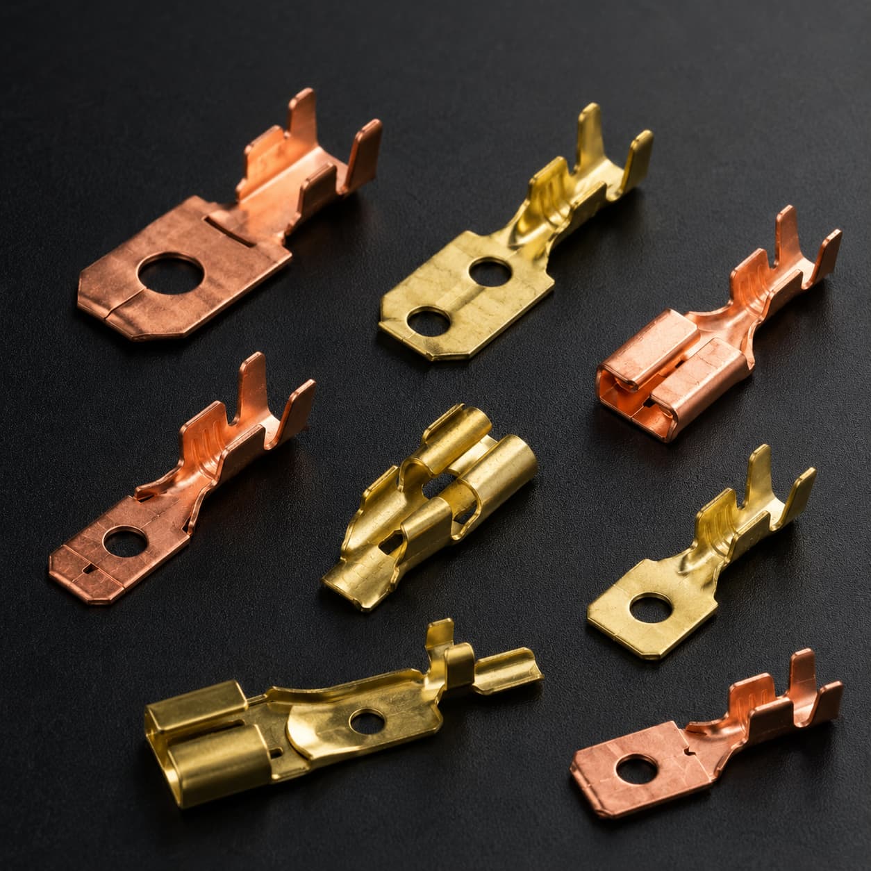 copper stamped connectors