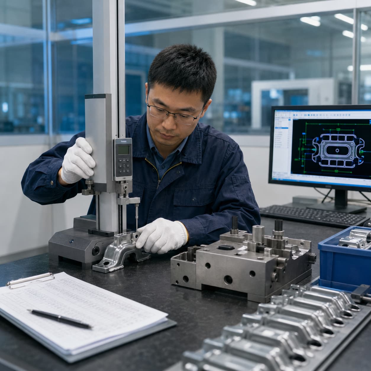 engineering inspection of stamped parts