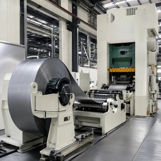 Metal stamping press batch production