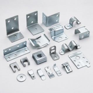 Precision stamped metal bracket