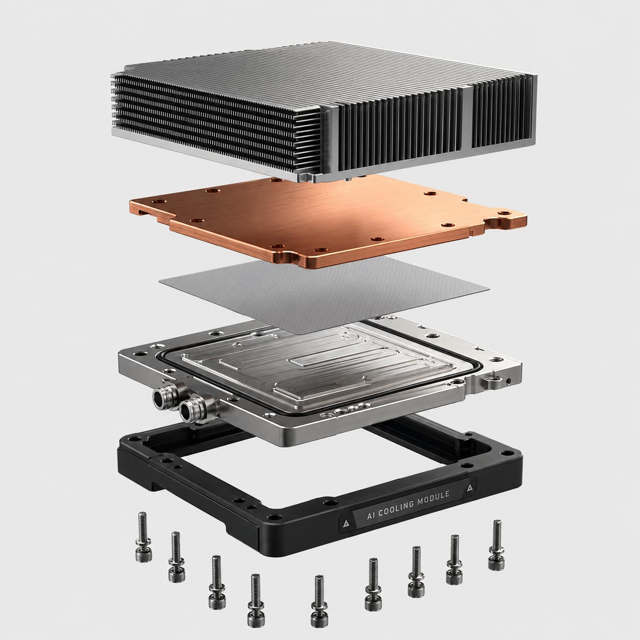 server thermal structure