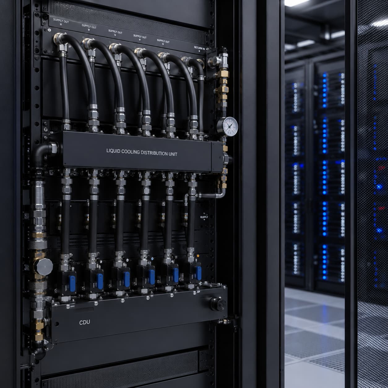 AI server liquid cooling module