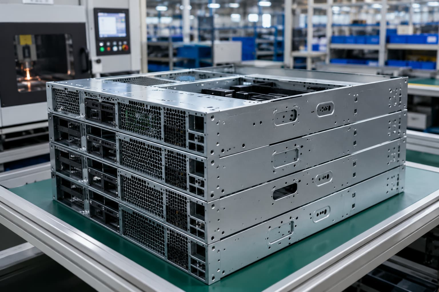 AI server internal structure
