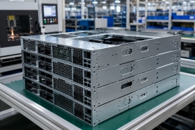 Rackmount AI Server Enclosure Fabrication