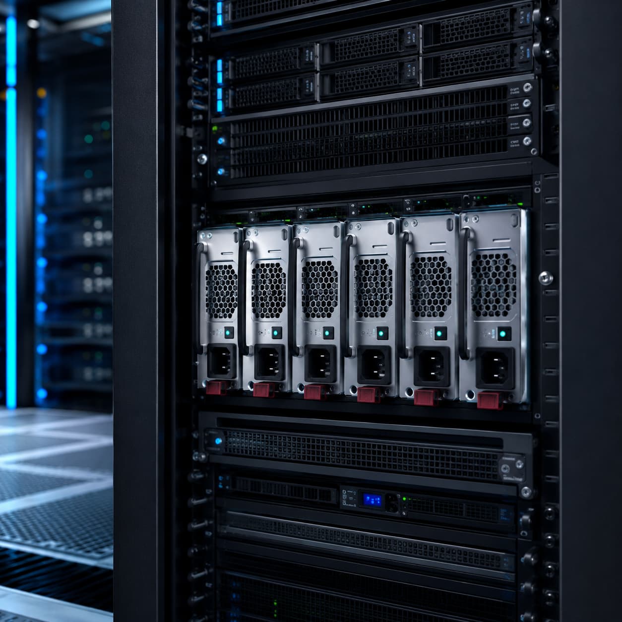 AI data center power enclosure