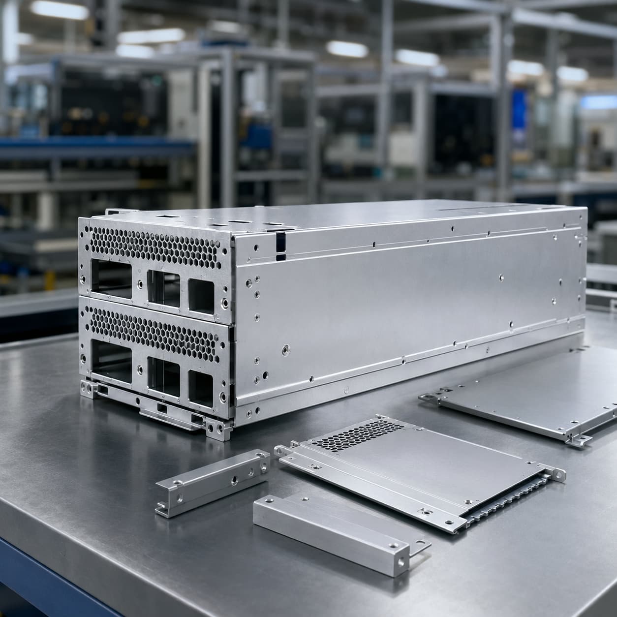 custom metal power enclosure