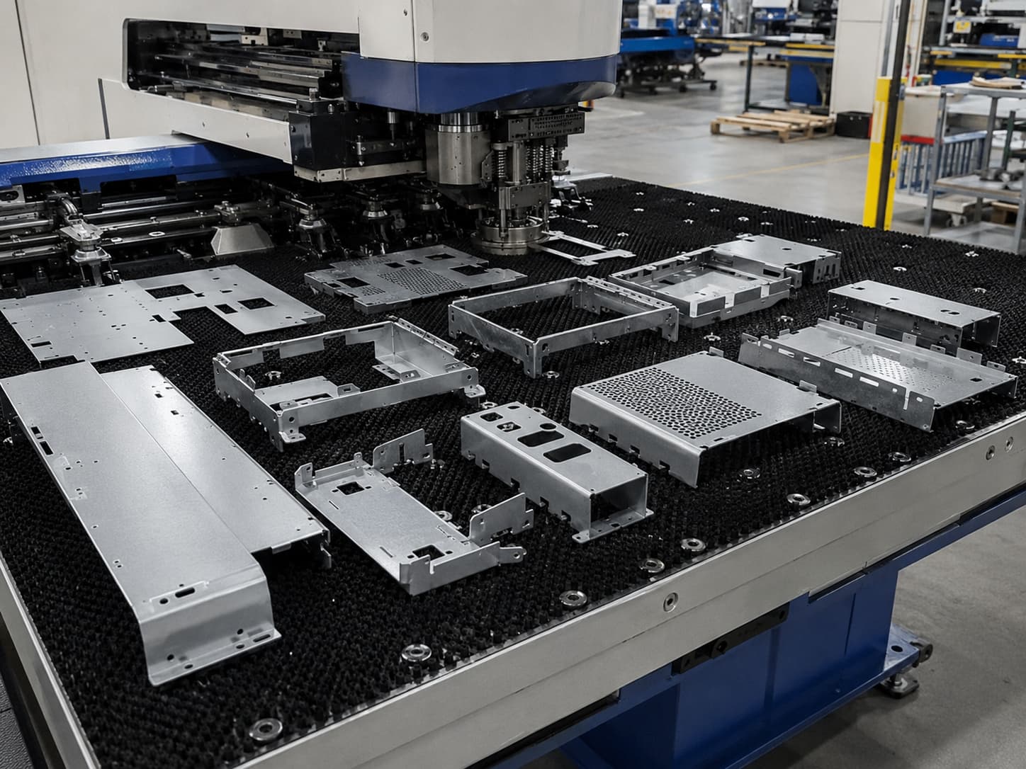 sheet metal power module frame production