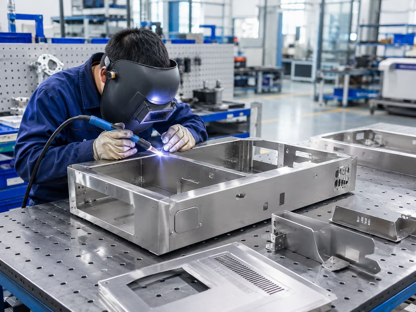industrial sheet metal chassis