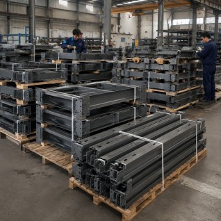 Custom welded equipment structure