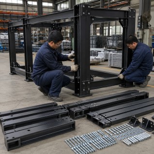 Sheet metal support bracket