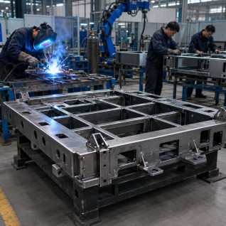 Custom welded metal assembly