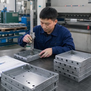 Custom electronic sheet metal housing