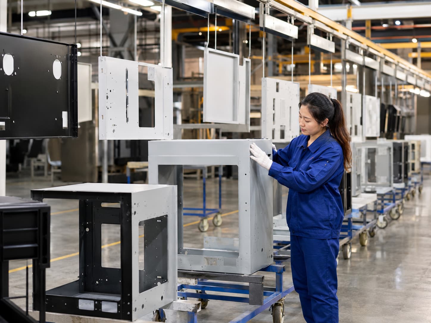 Custom sheet metal frame fabrication