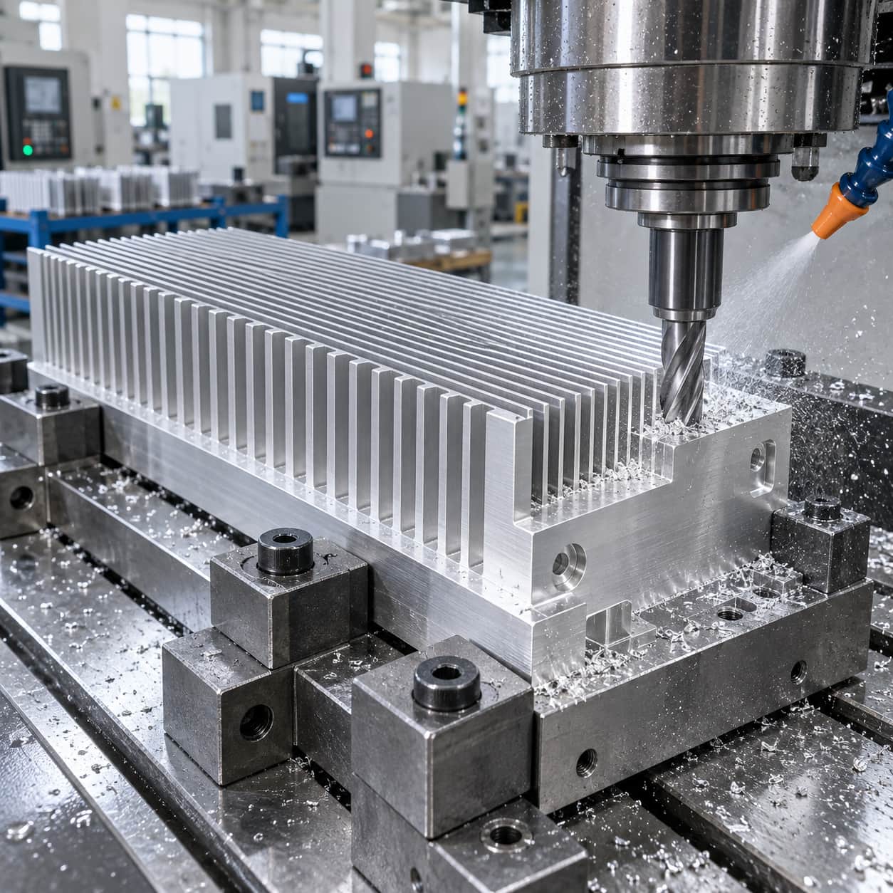 Manual quality inspection of aluminum cooling component