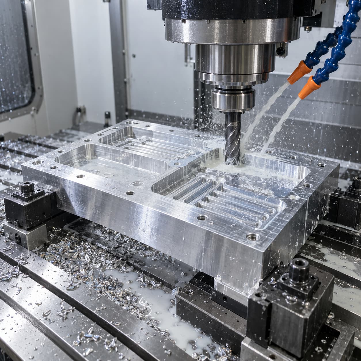 Custom CNC machined cold plate manufacturer in China