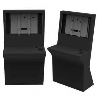 LCD kiosk frame – welded and deburred
