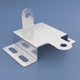 Stamped automotive bracket