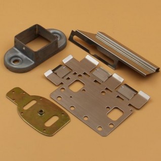 Stamped metal housing example