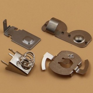 Stamped precision connector part