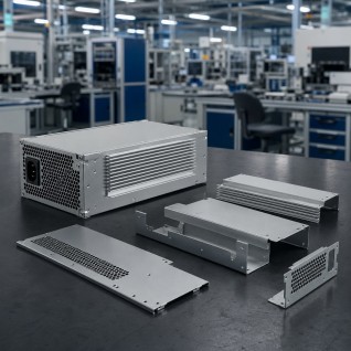Power supply enclosure fabrication