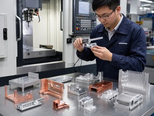 Precision copper thermal component CNC machining