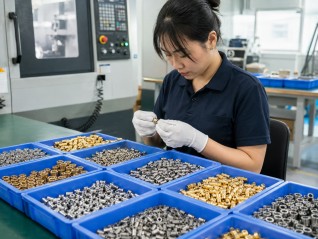 Complex aluminum CNC milled part