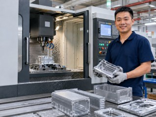 CNC machined liquid cooling component