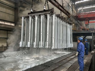 Hot dip galvanized metal frame